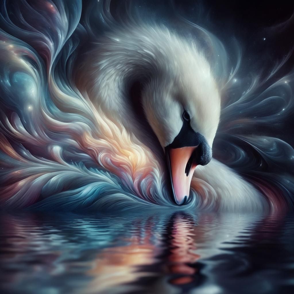 Mirage of a Swan
