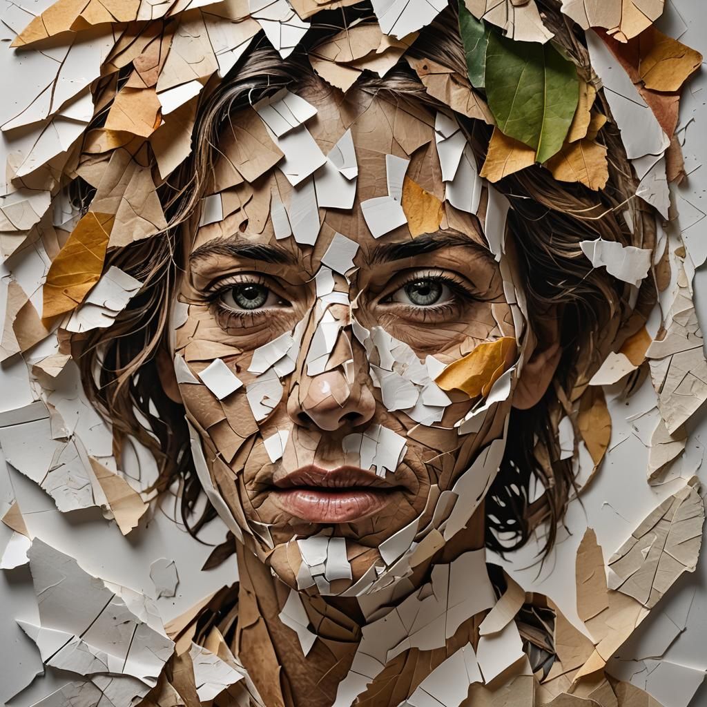Face of Seasons: Hyperrealistic Double Exposure in Surreal S...