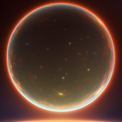 Dramatic Starry Night Sky Matte Painting