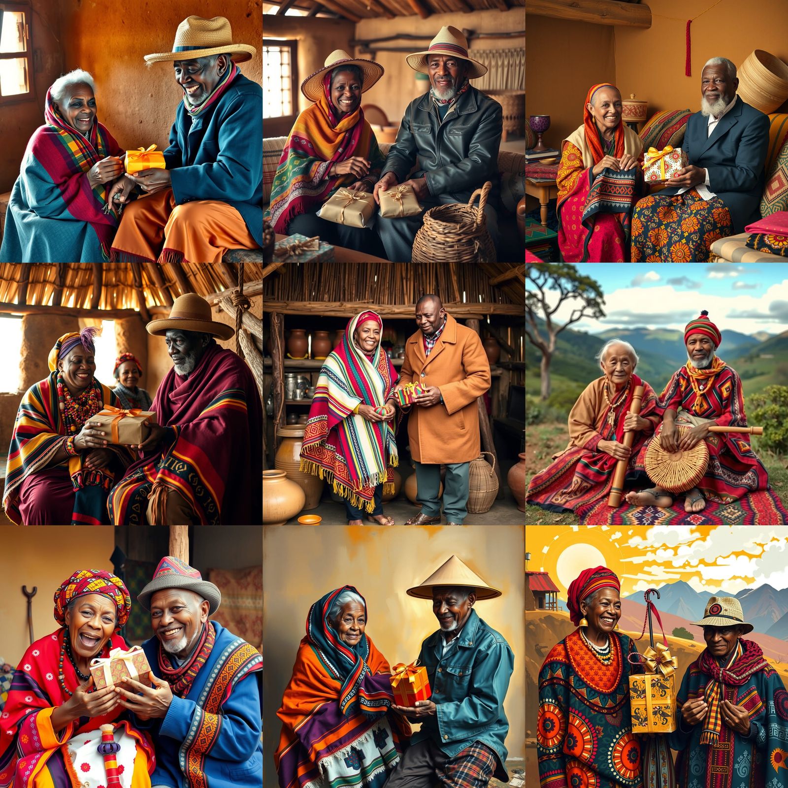 Lesotho Grandparents Gift Teenager