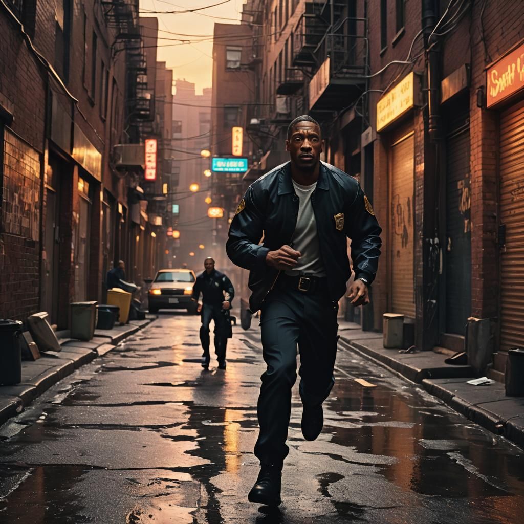 CJ GTA San Andreas Running from Police