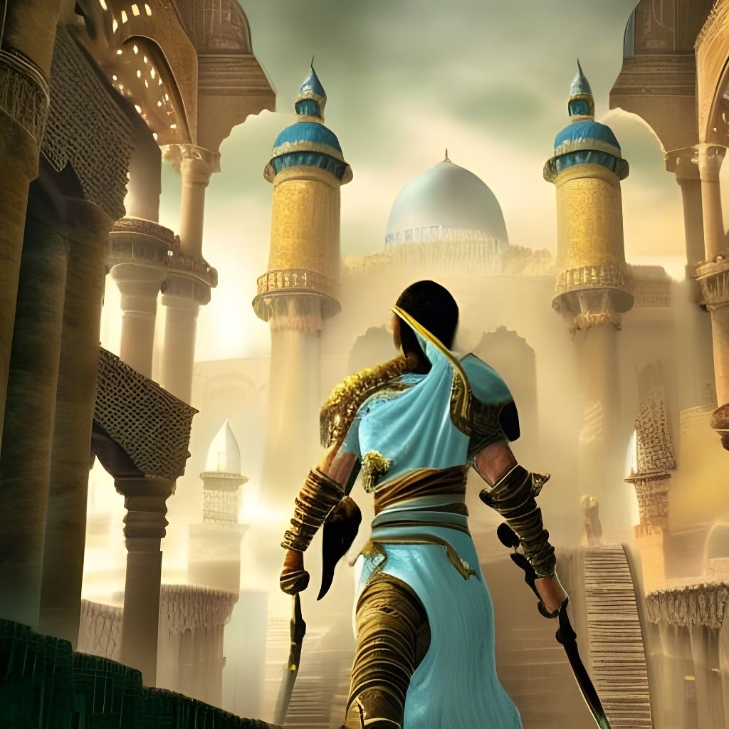Prince of Persia: Epic Digital Matte Painting