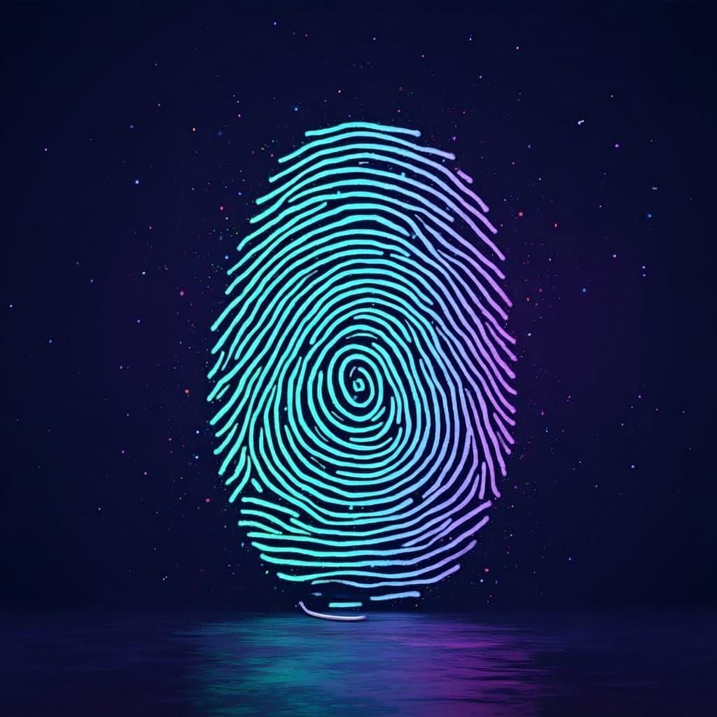 Dynamic Sound Waves Emanate From Giant Fingerprint