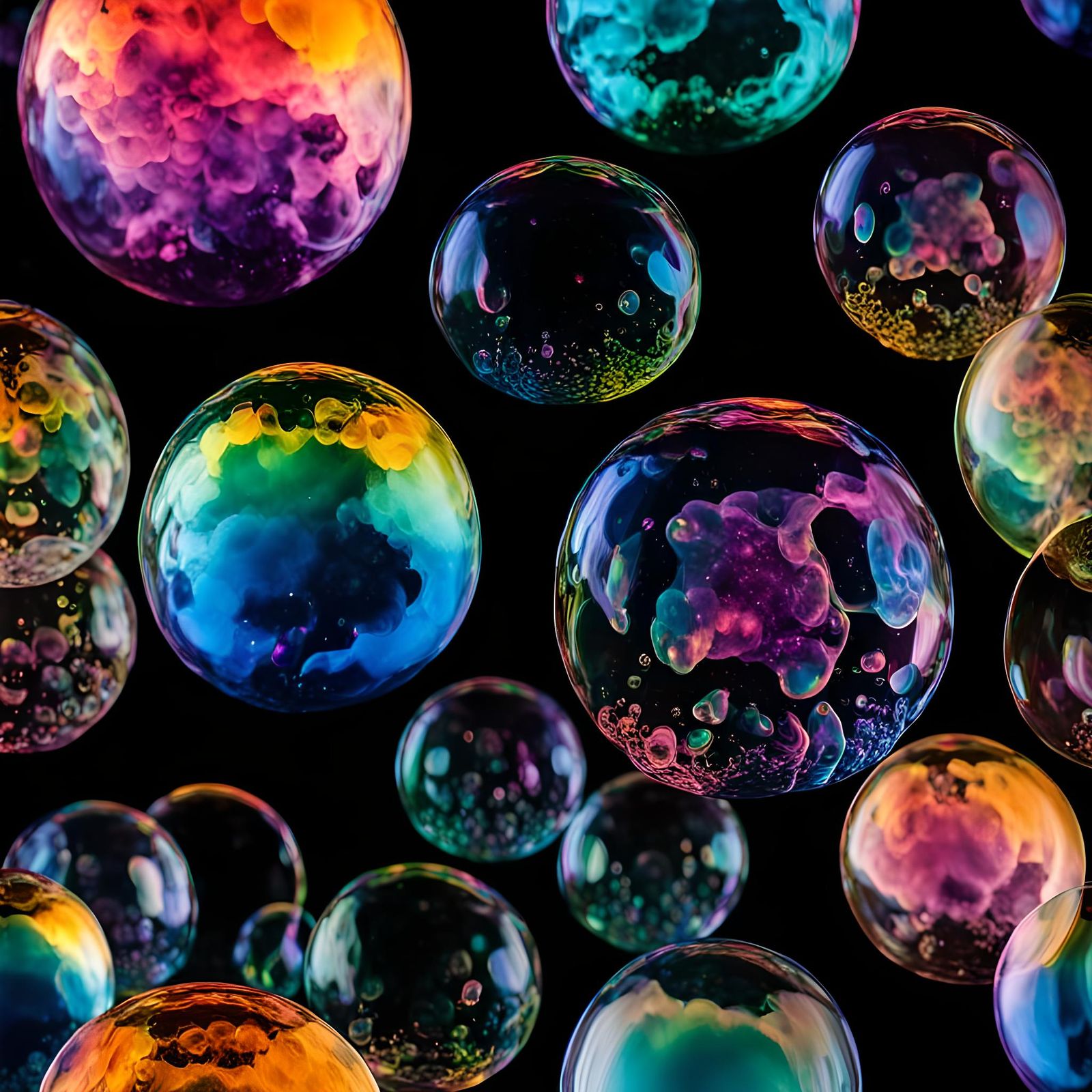 Iridescent Bubbles