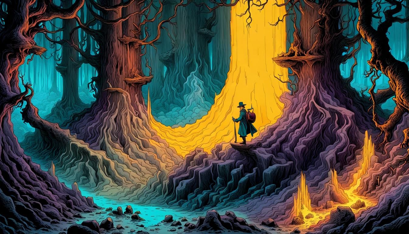 Garokk Connects with the Ancient Mycelial Network