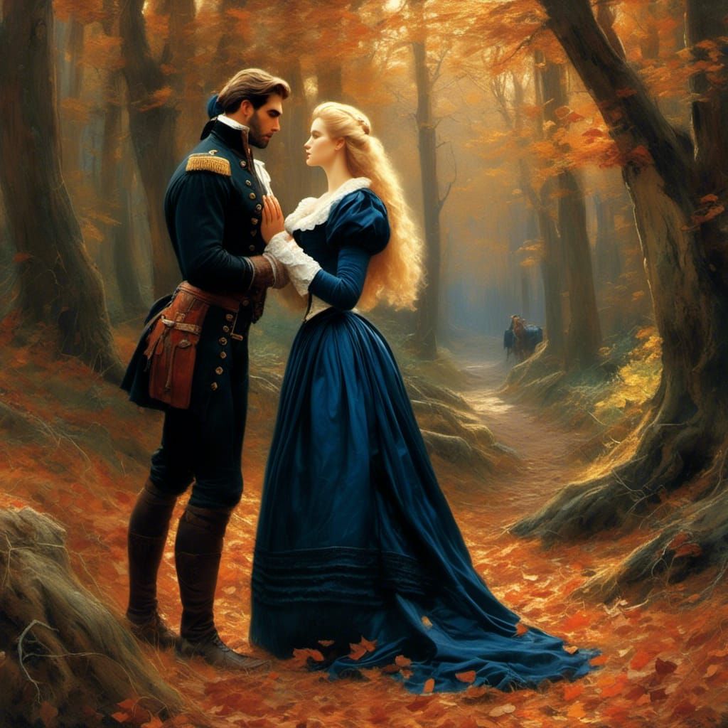 The Lovers in Autumn II