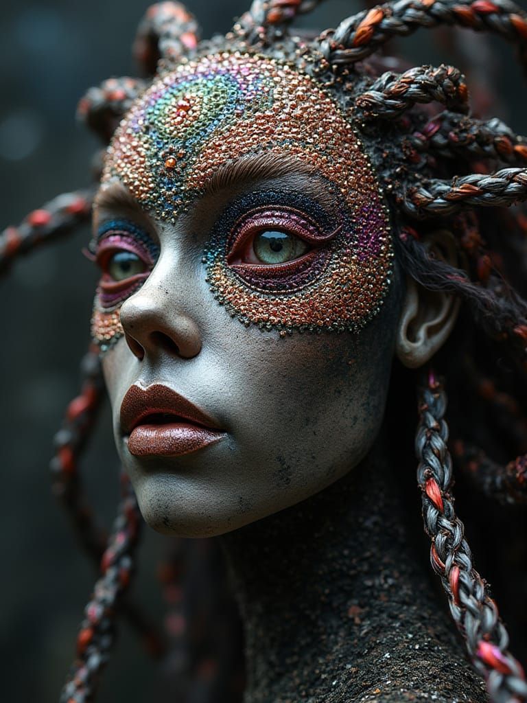 Bizarre Steamdeco Mask with Spider