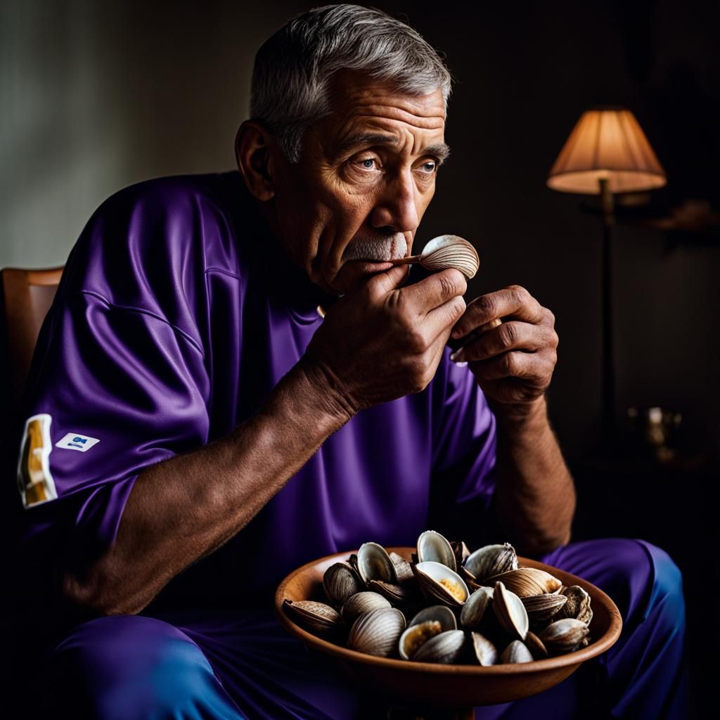 Sad Man Portrait in Studio Lighting, Sharp Focus