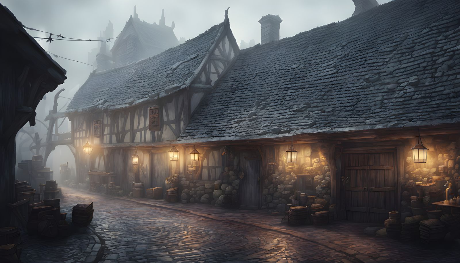 Finally made it to the inn...