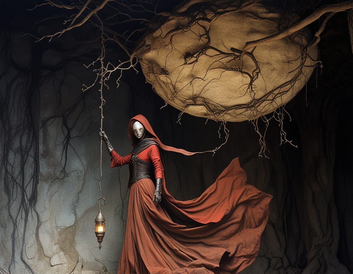 Mad Monk Leads Pagan Midwife Down into Mystical Wine Cave