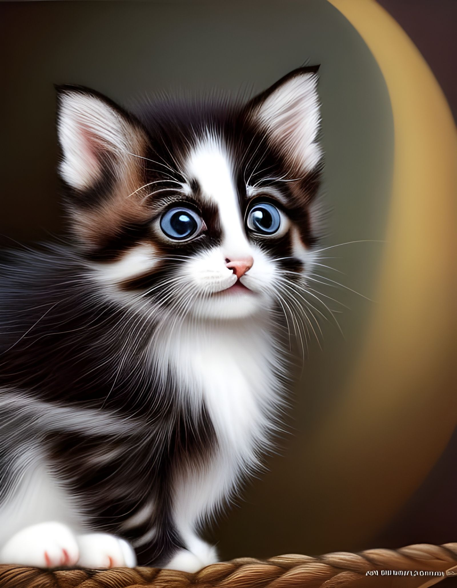 Oh no, not me! Kitten