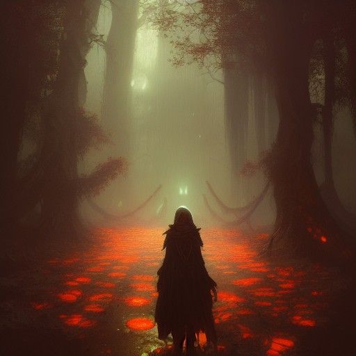 Sinister Horrorland Concept Art in 8K Resolution