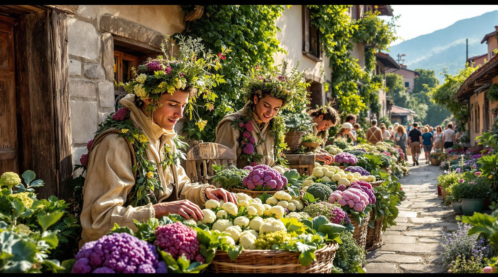 cauliflower broccoli romanesco festival