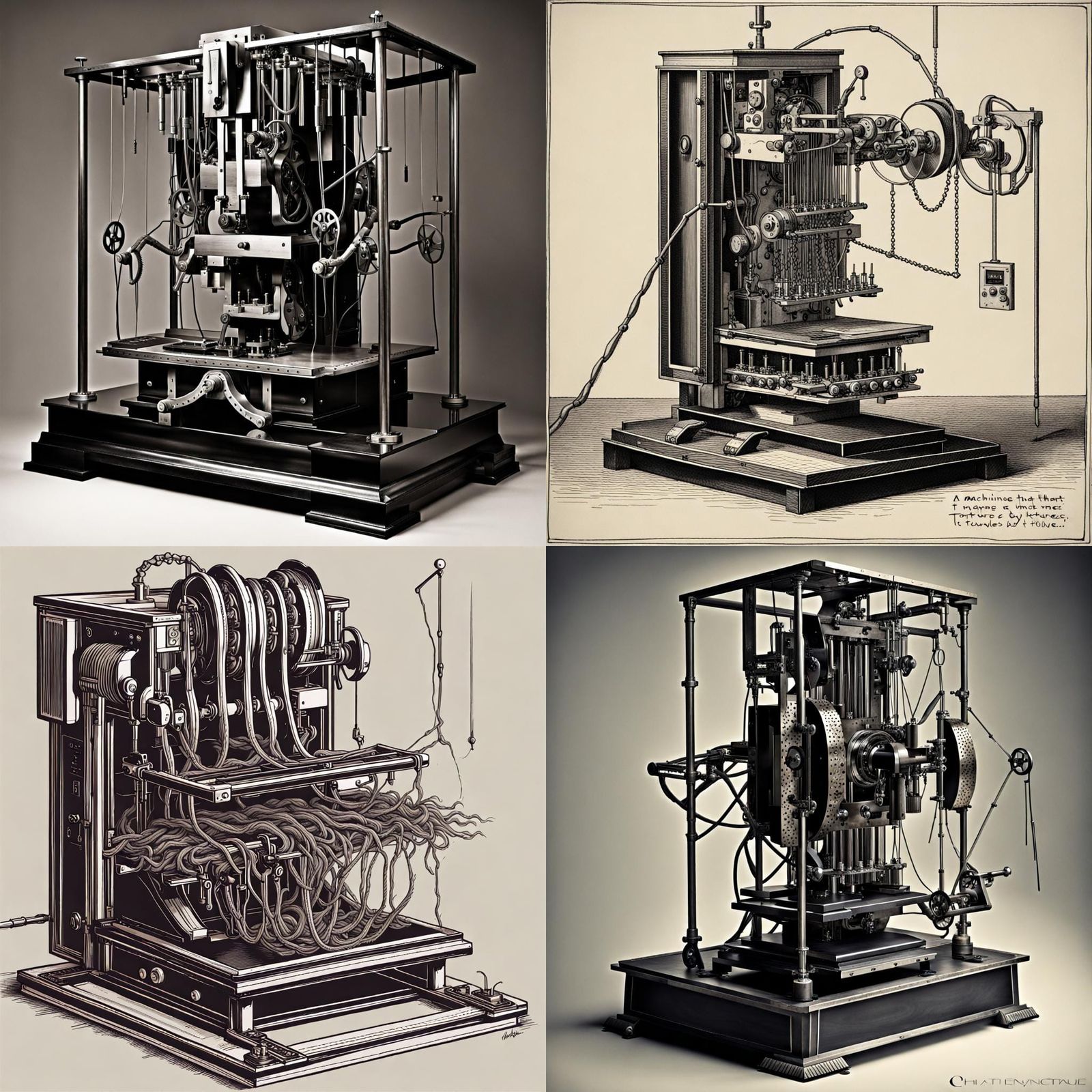 Tickle Torture Machine: An AI Conceptualization