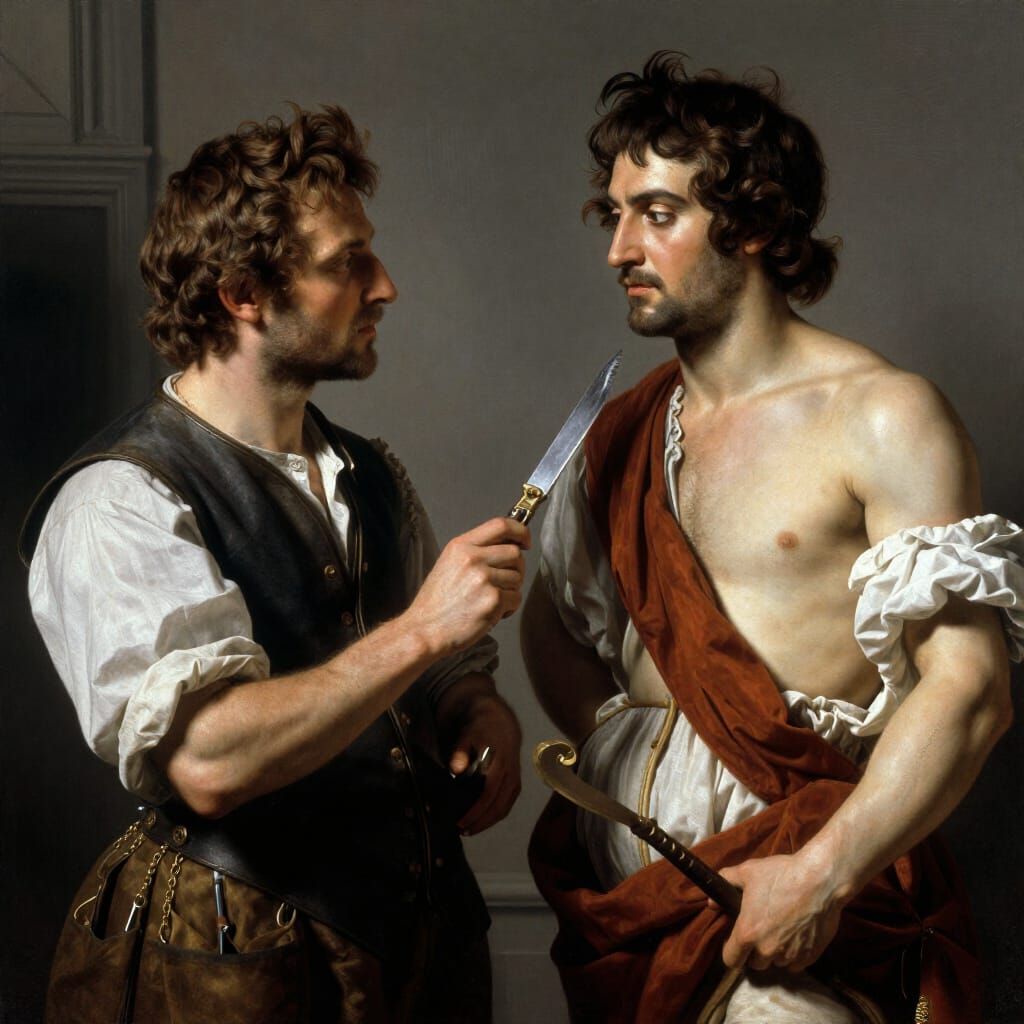 Artisan nemesis, Caravaggio