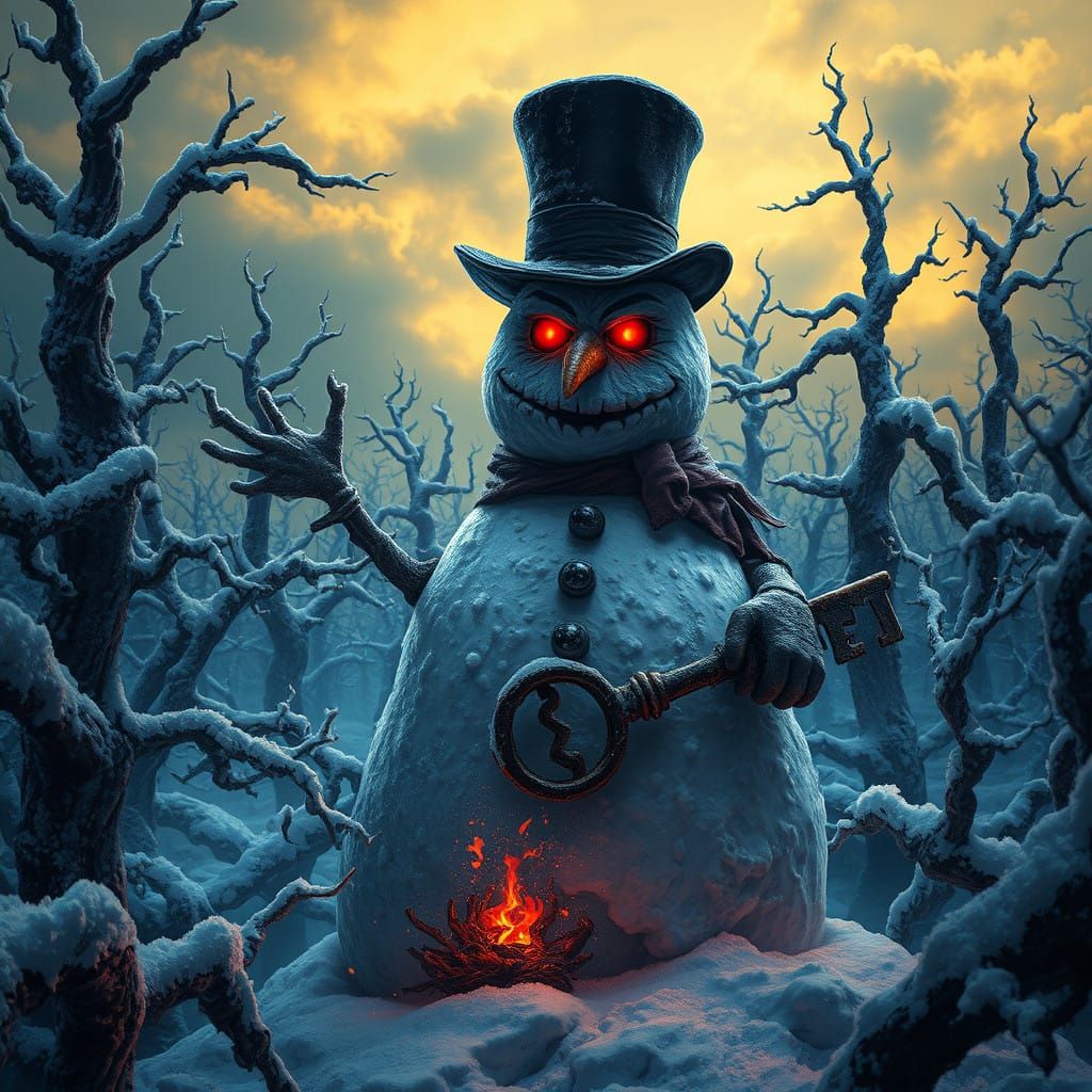 Ominous Frosty, Snowman of Dark Intent