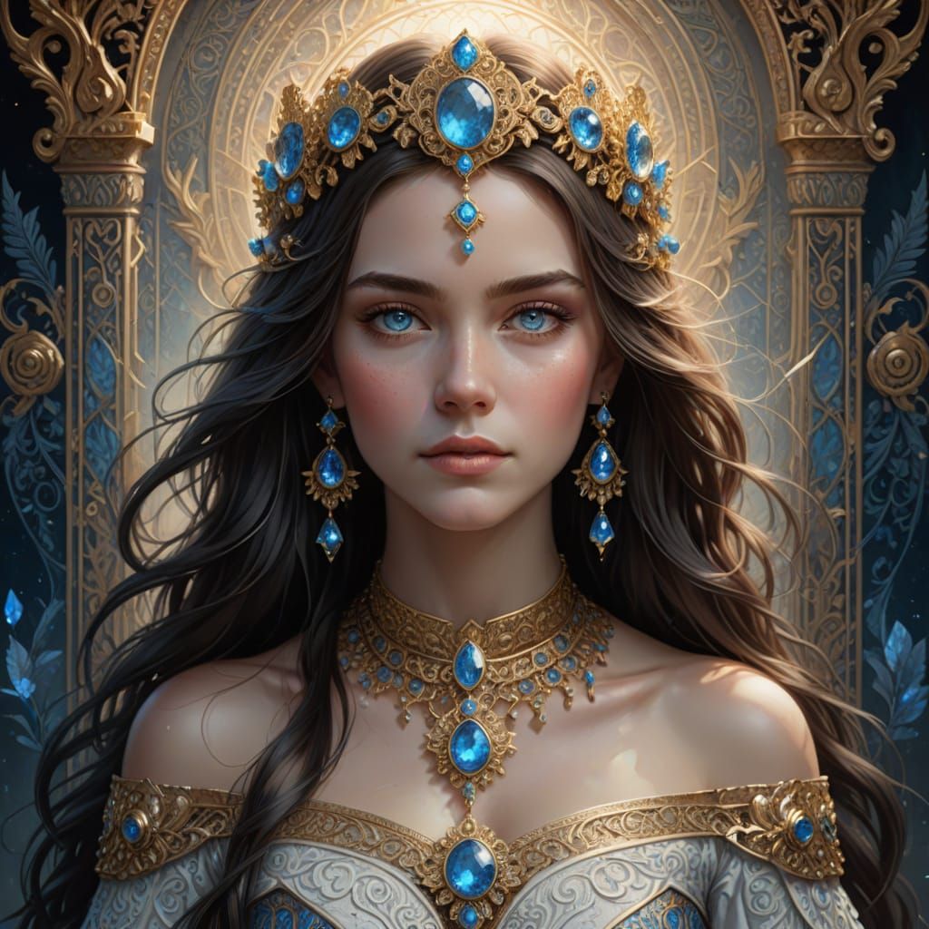 Ethereal Beauty in Golden Light