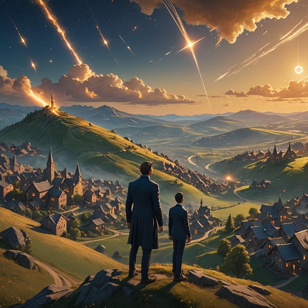 Wishing Star Fantasy Art in Unreal Engine