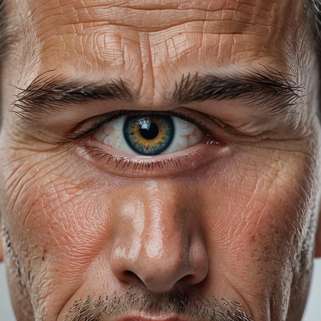 Striking Close-Up of a Human Eye