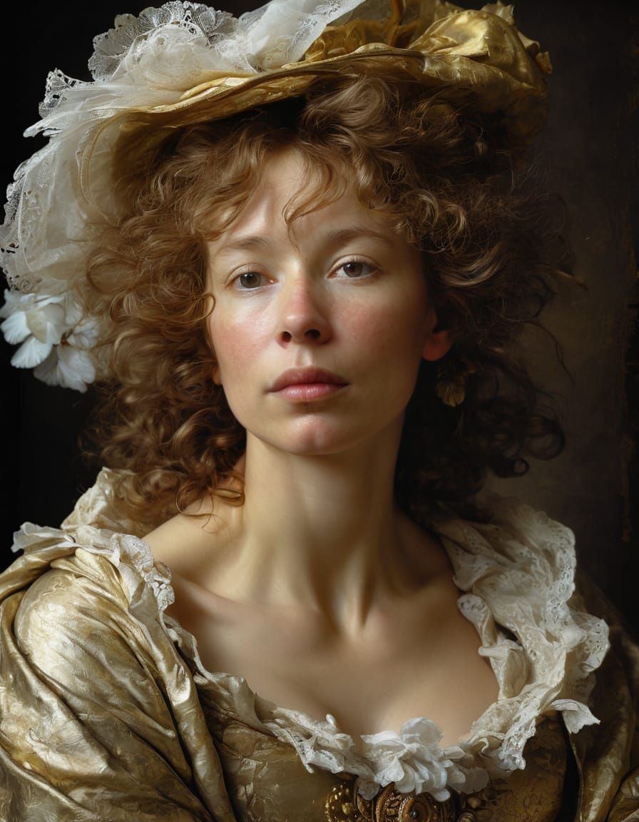 Sarah Bernhardt als Maria Magdalena, geschilderd door Alfred Stevens