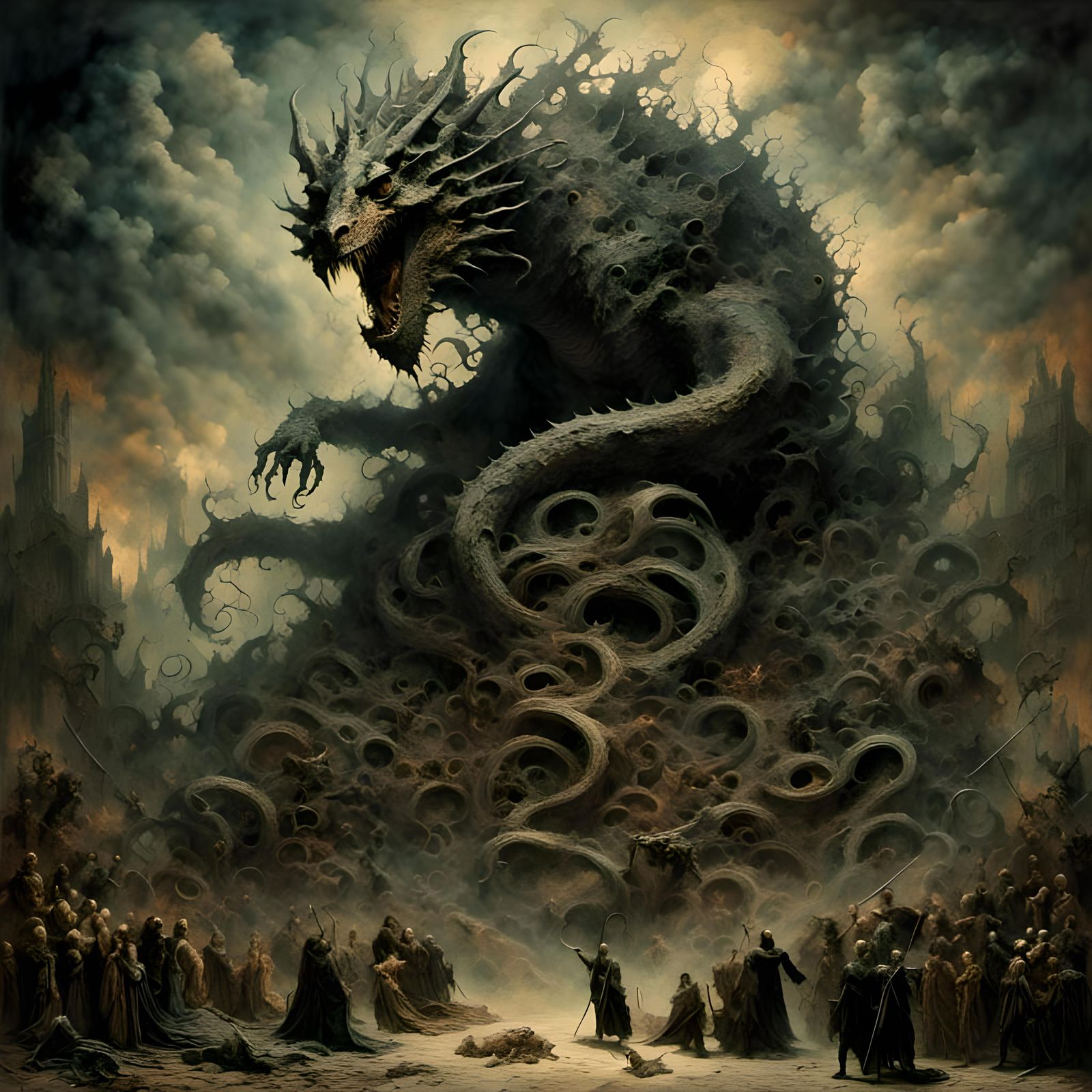 Dark Anime Gothic Fantasy: Leona Sanctis