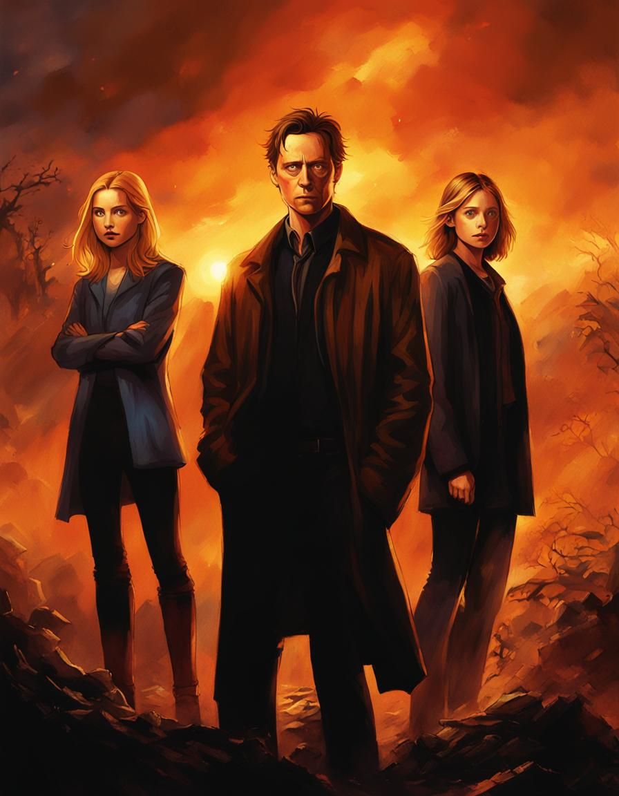 Buffy Summers and Team Ready for Battle