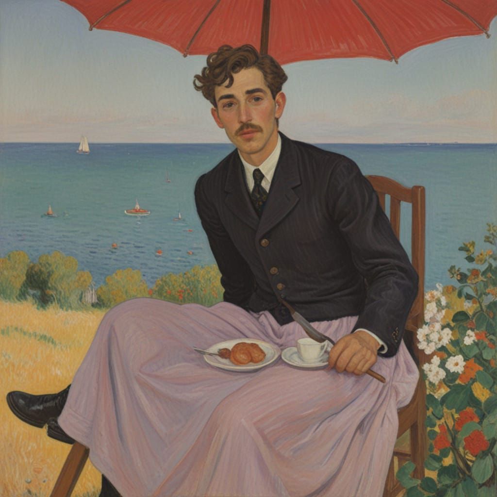 Pierre Bonnard in Fauvist Art Style