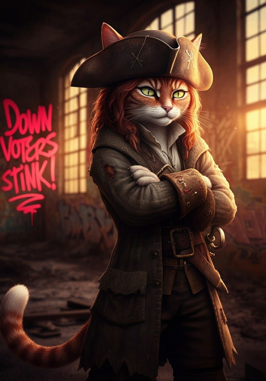 Miffed. 😾