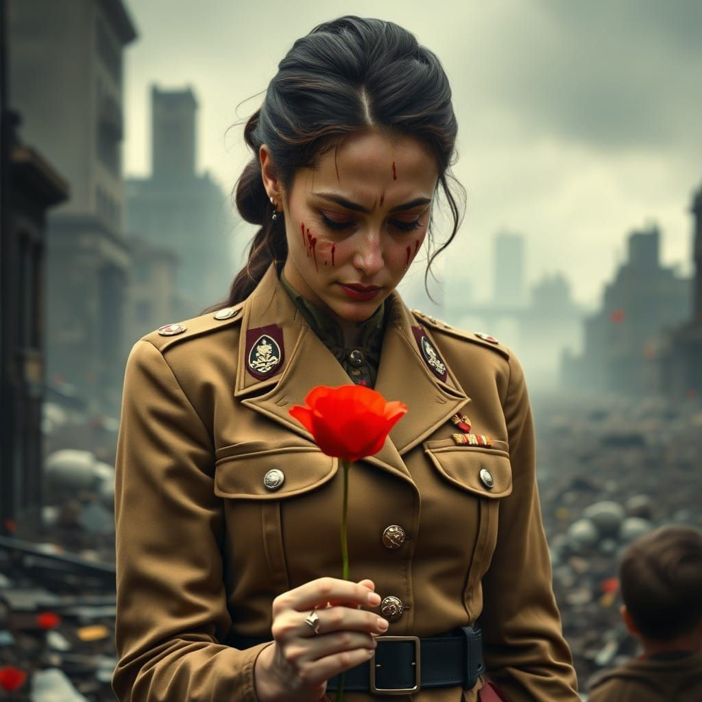 A Mother's Tears: Military Heroes in a Moment of Sorrow