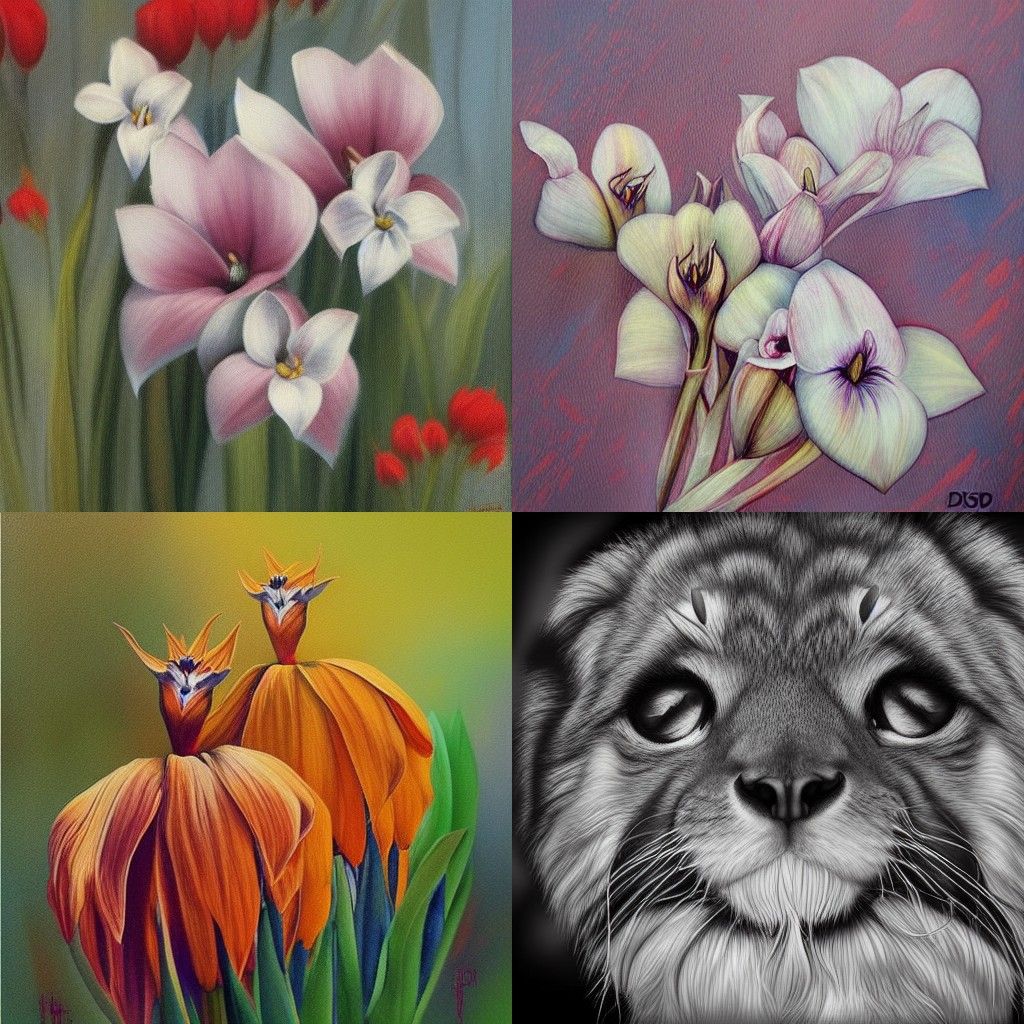 Abstract Portrait in Textured Layers