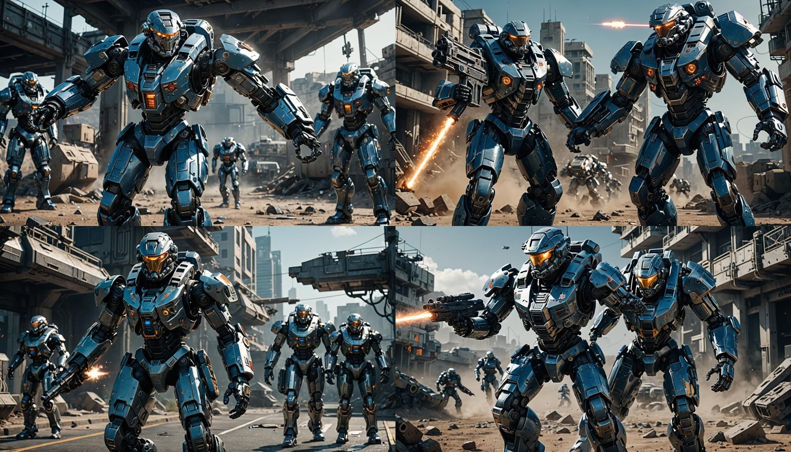 A Marine with cybernetic / Bionic enhancements