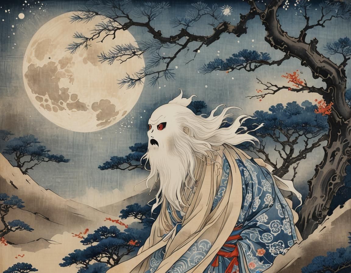 Tsuki no shita no yūrei