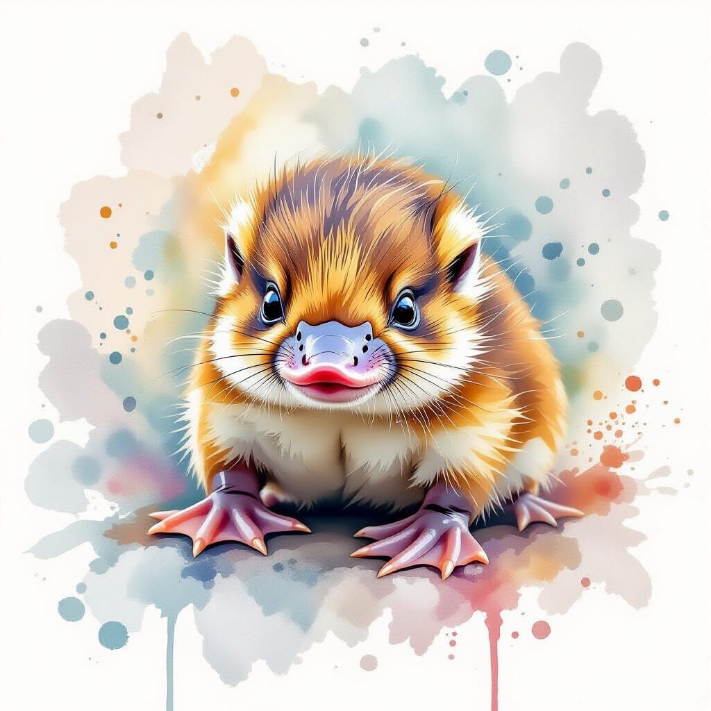 Baby platypus