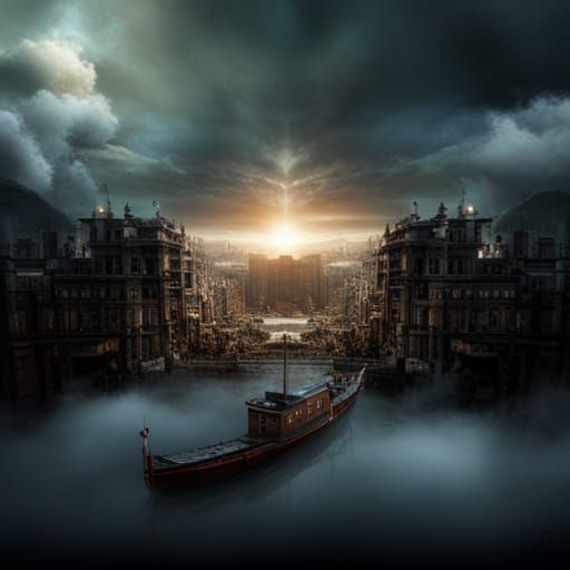 Embrace All: A Dramatic Digital Matte Painting