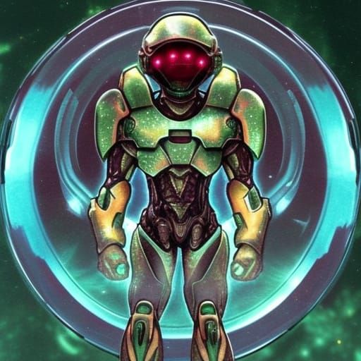 Metroid Halo Alien Mashup