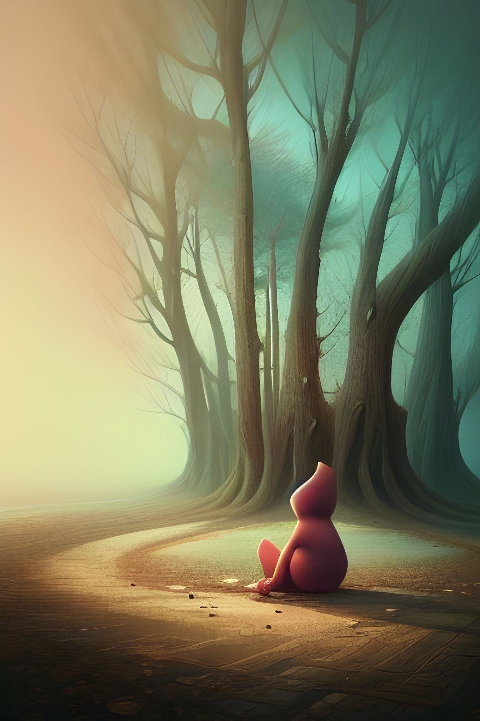 Lonely Soul in Abandoned Mind: Detailed Photography