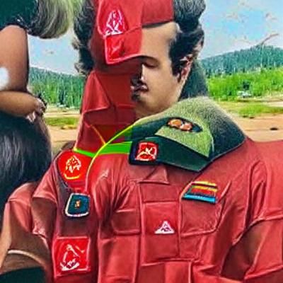 Pablo Escobar in USSR Military Outfit