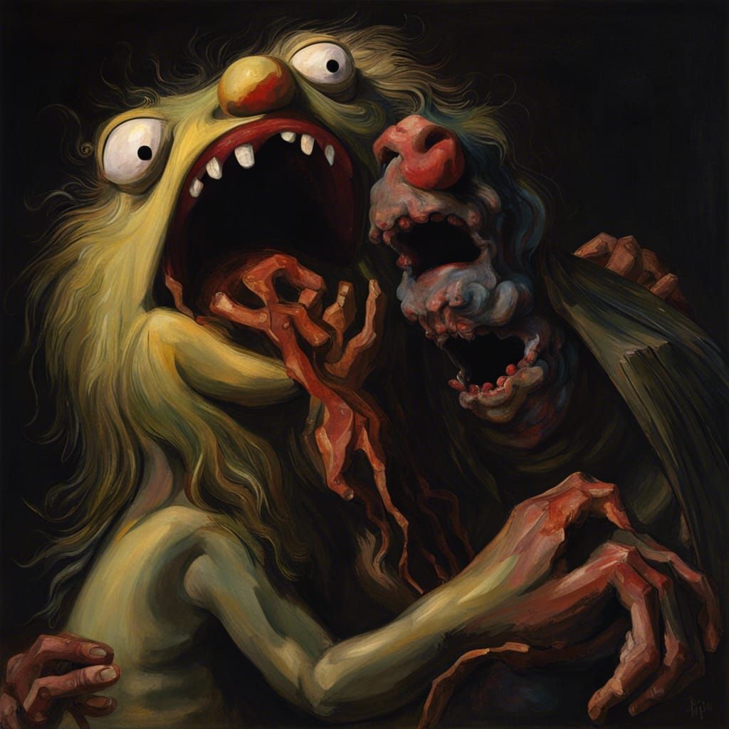 Saturn Devouring Son with Muppets