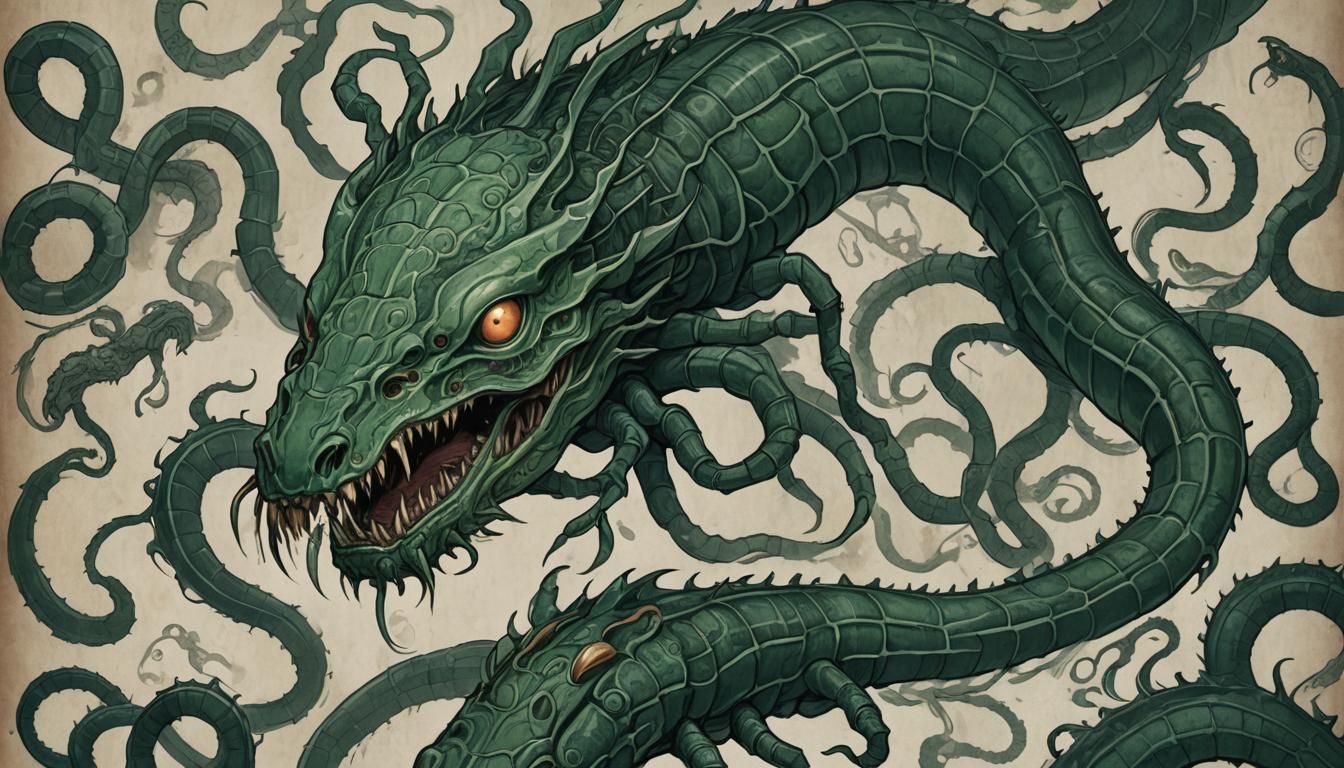 An Infusion of Arthropod in the Draconic Genome