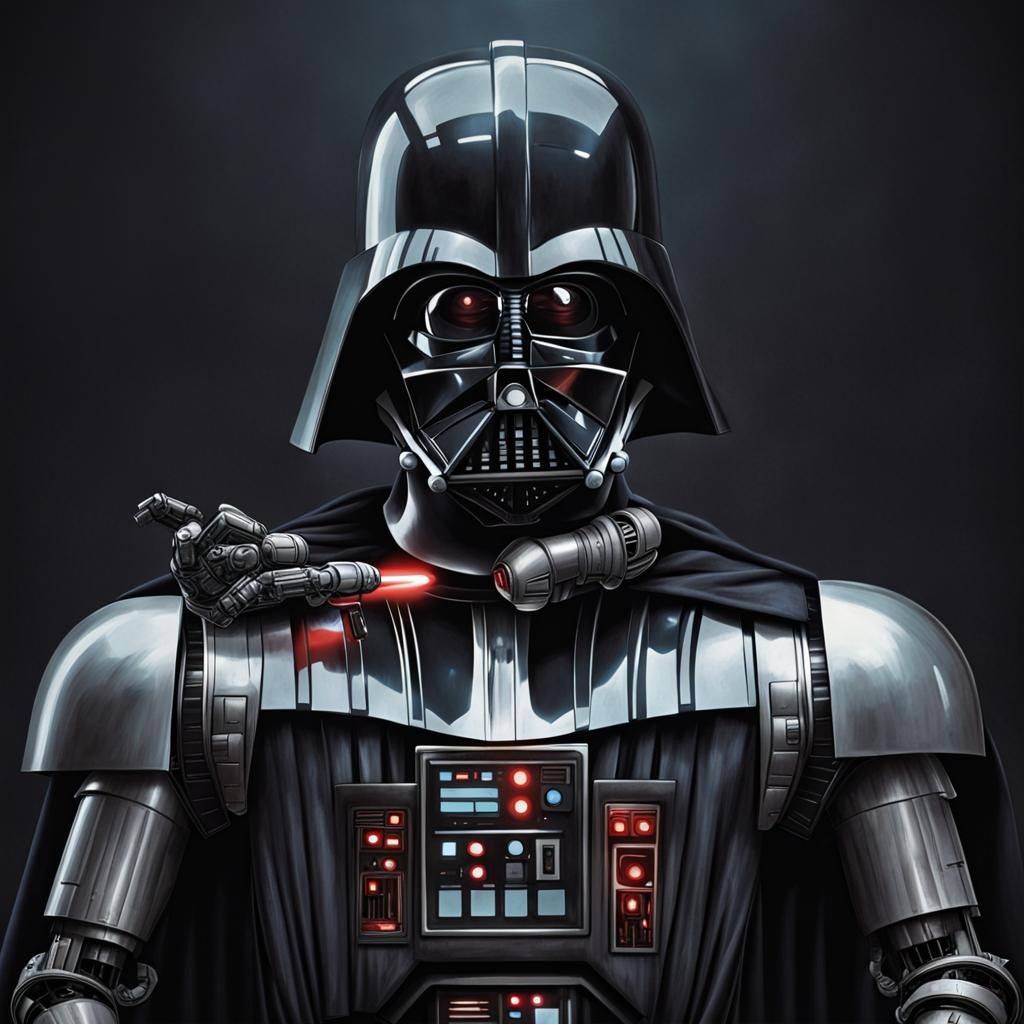 Darth Vader and a robot had a son