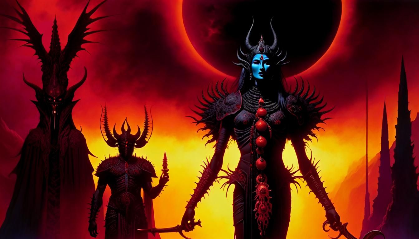 Terrifying Gothic Vision of Kali Yuga