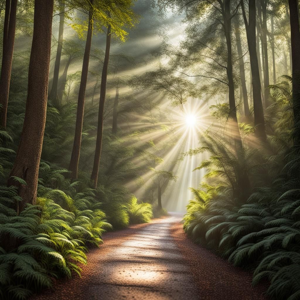 Jaguar in Forest Sunlight