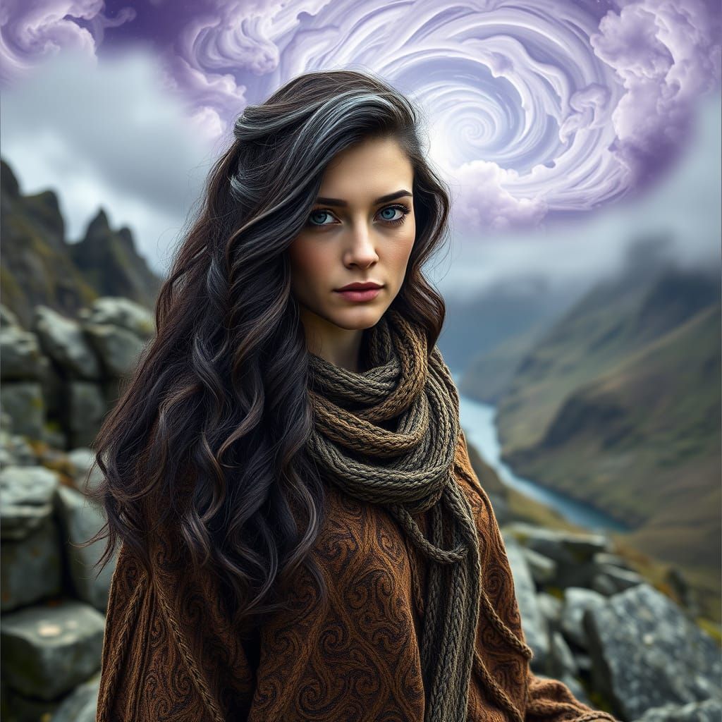 Ethereal Peak District Goddess