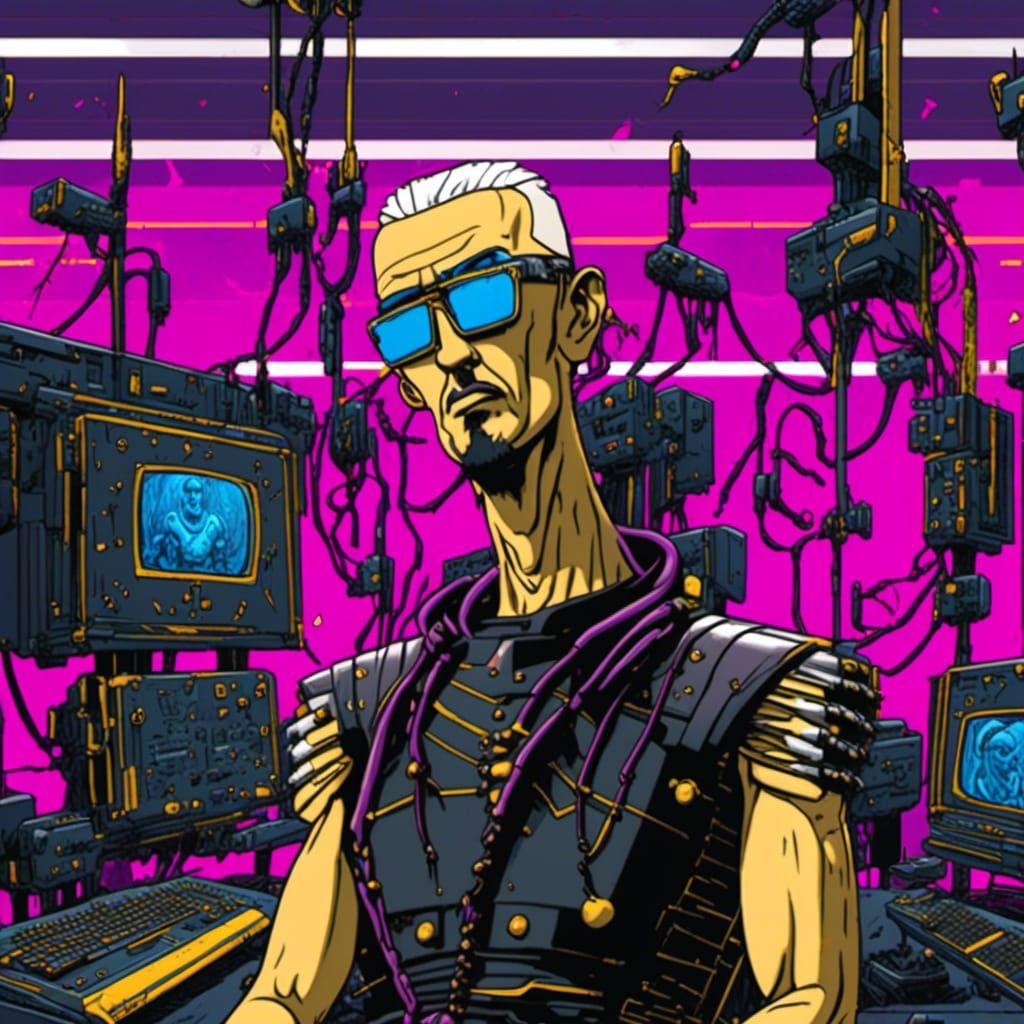 Max Headroom: Cyberpunk Nuisance in Digital Glitch