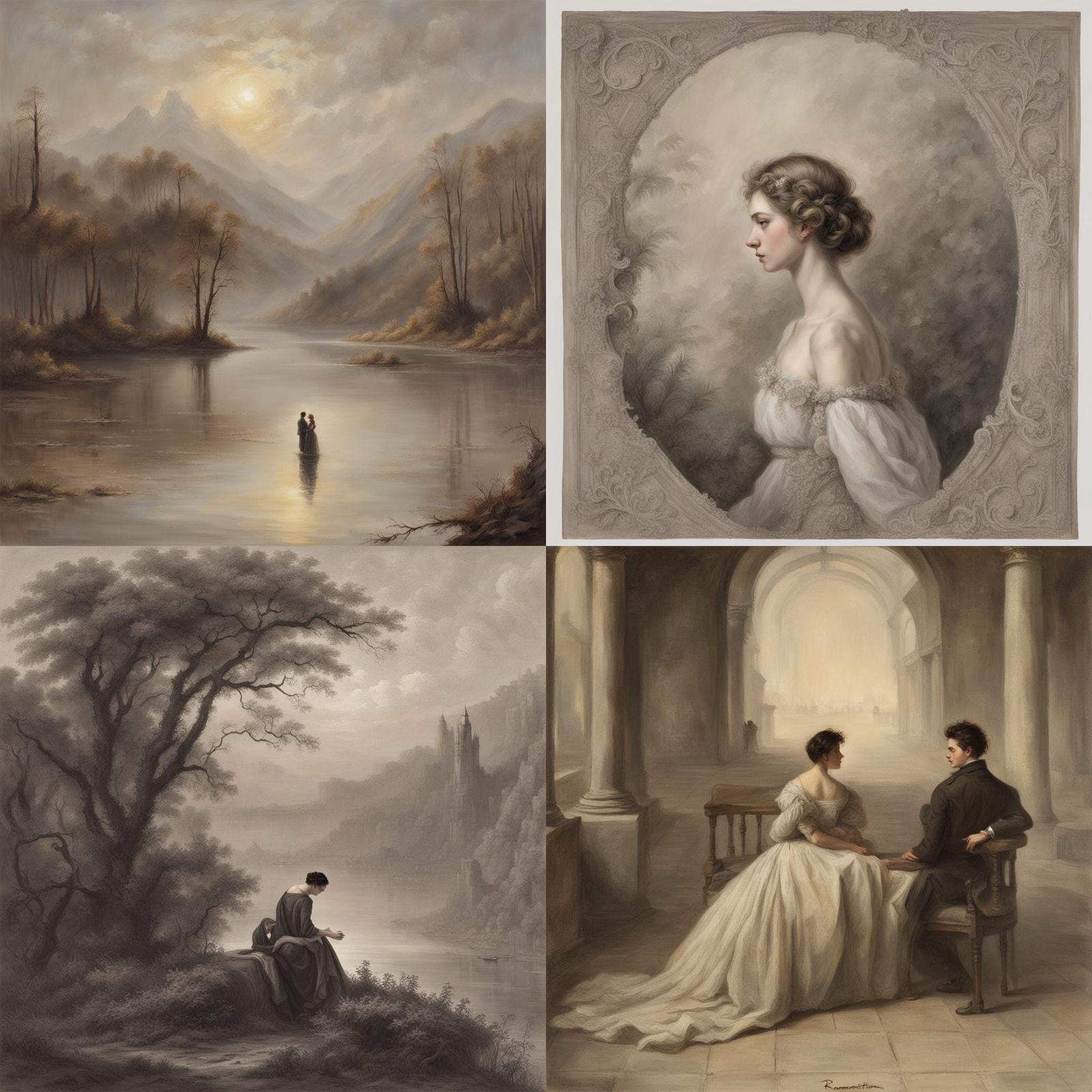 Romanticism Art Movement Visualized