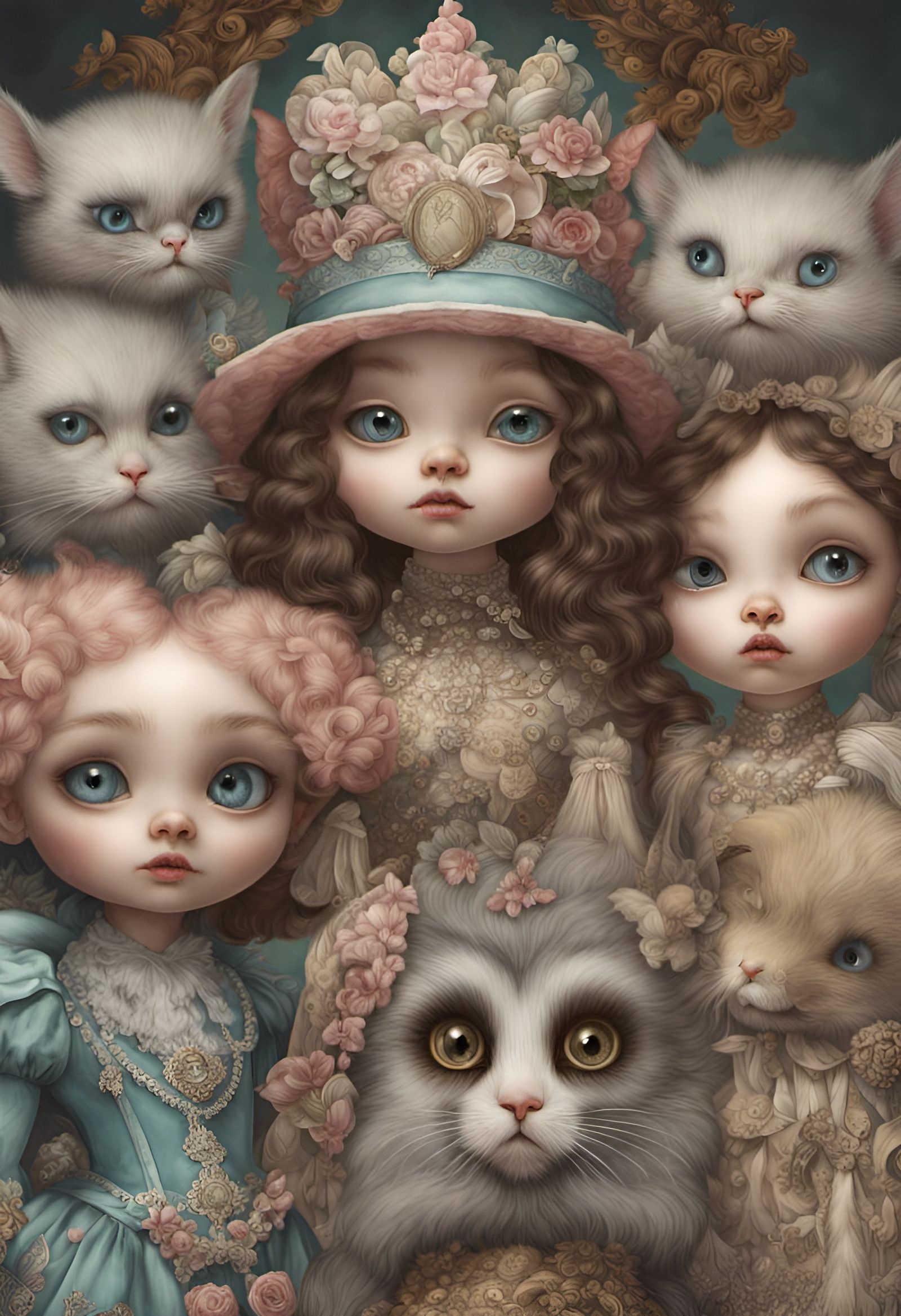 Friends Dress-up Group Photo