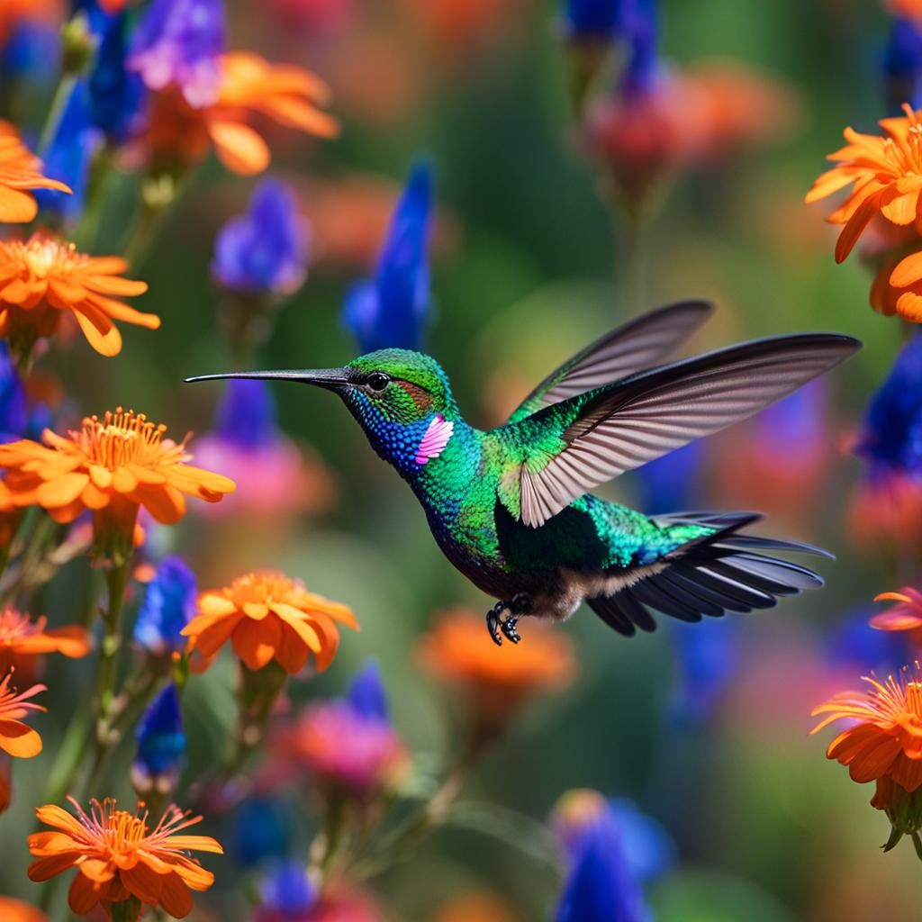 A photo of iridescence, a phenomenon that showcases the dazz...