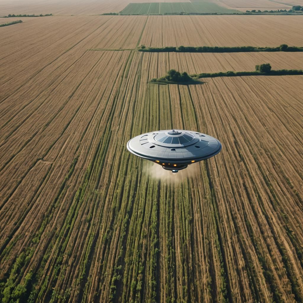 UFO Invasion of Rural Farmland