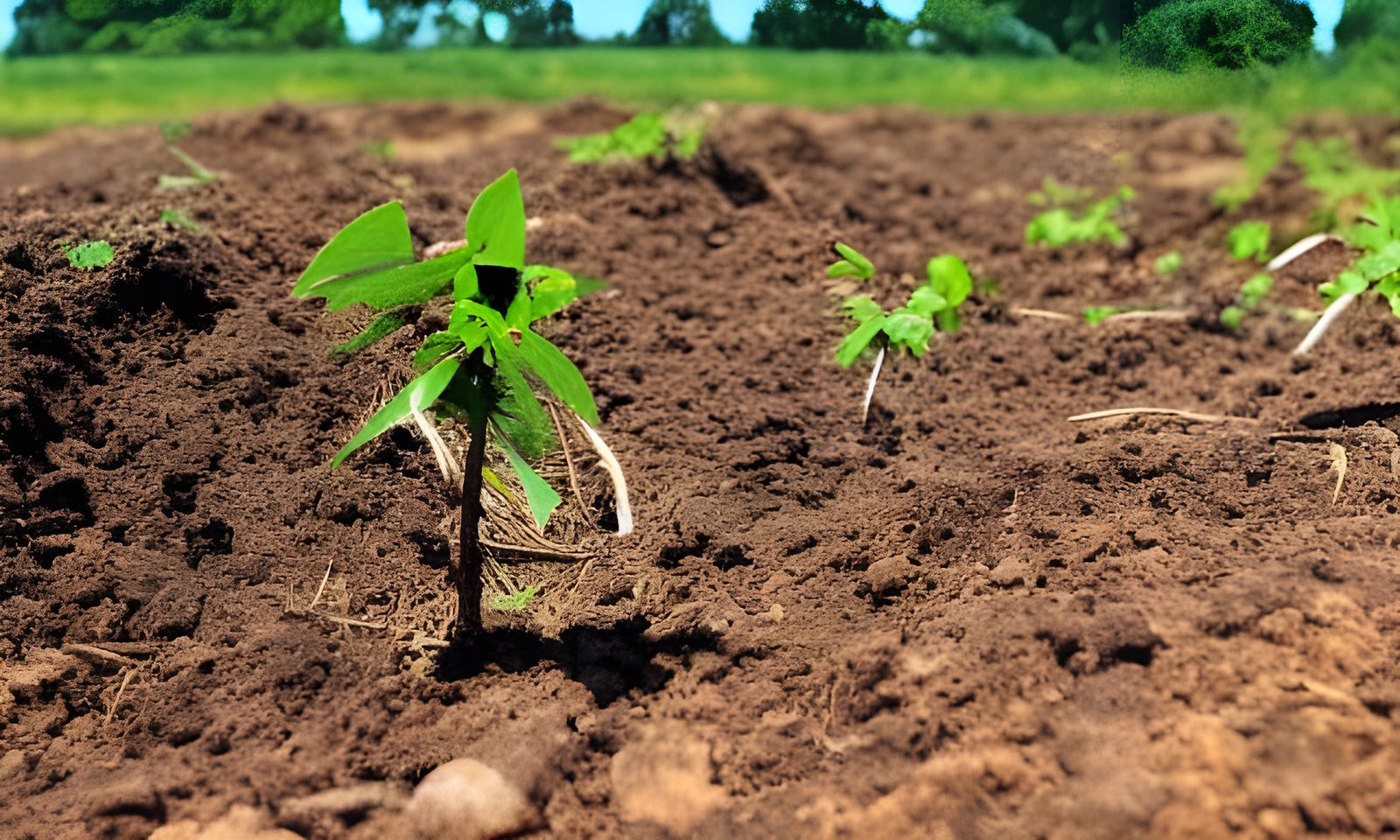 Land, Habitat and Soil Illustration