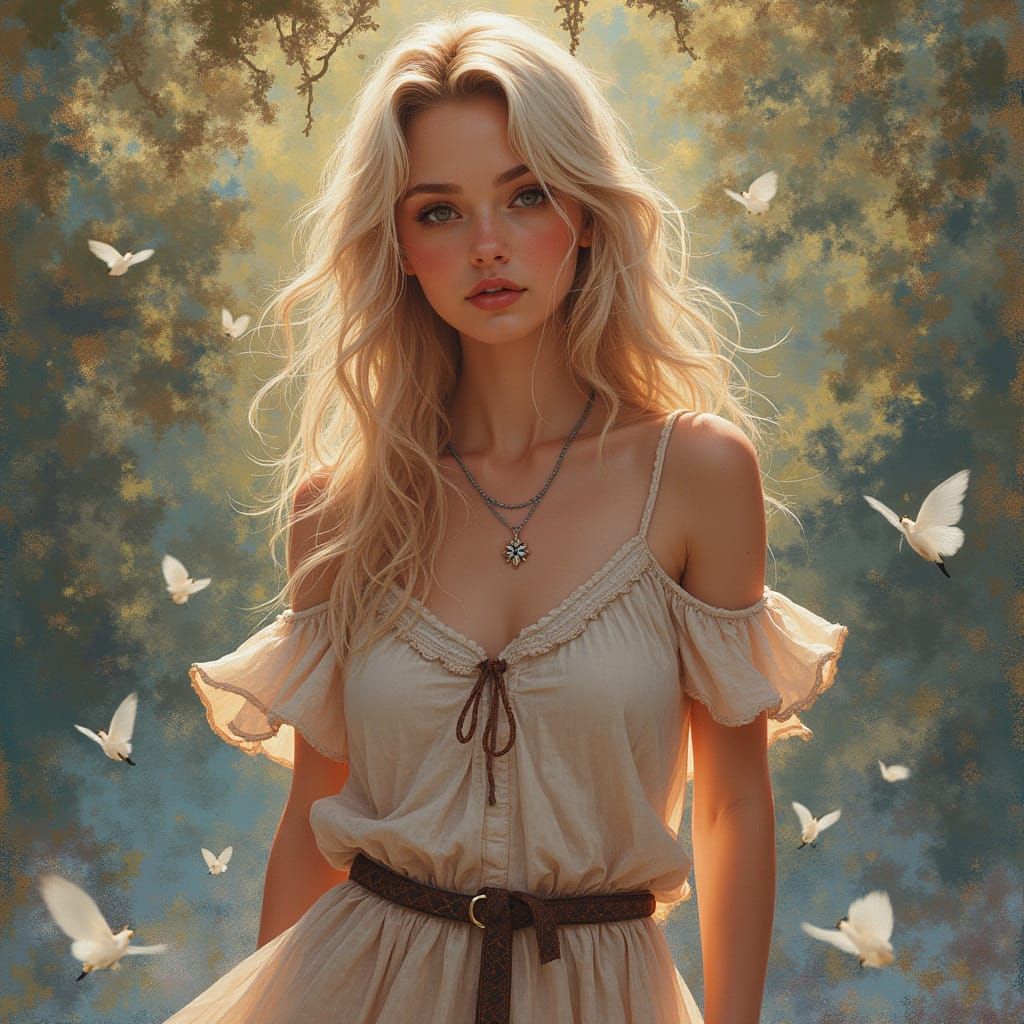 Comic Book Art in the Style of Amanda Conner